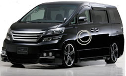 Toyota Vellfire luxury car rentals